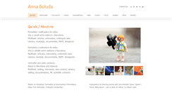 Desktop Screenshot of annaboluda.com